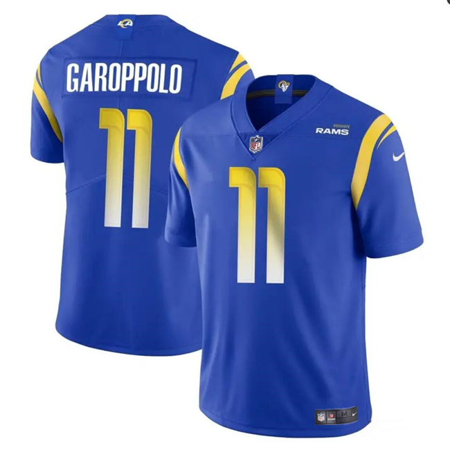 Men's Los Angeles Rams #11 Jimmy GaropPolo Blue Vapor Untouchable Football Stitched Jersey